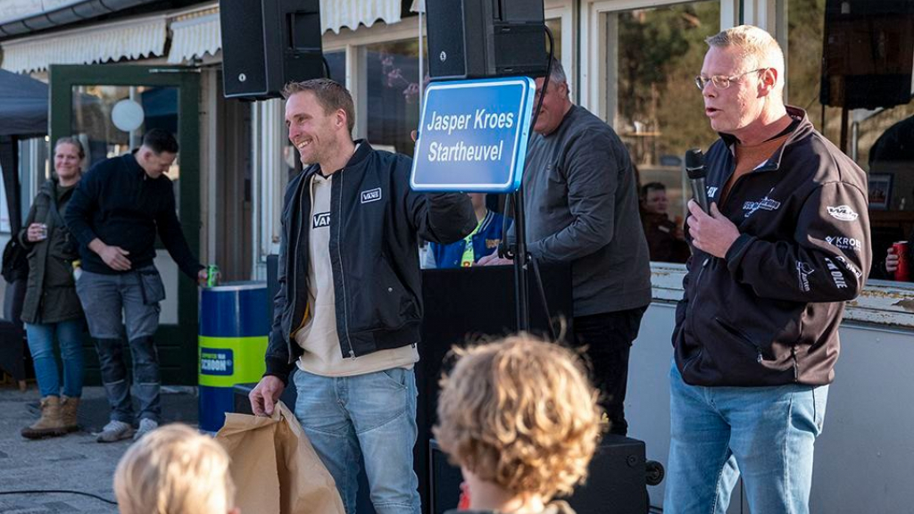 Foto: De nieuwe BMX-baan van FCC de Volharding is feestelijk geopend