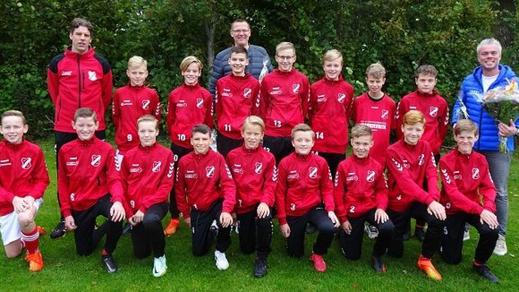 Foto: Clubleden SC Hoevelaken in het nieuw