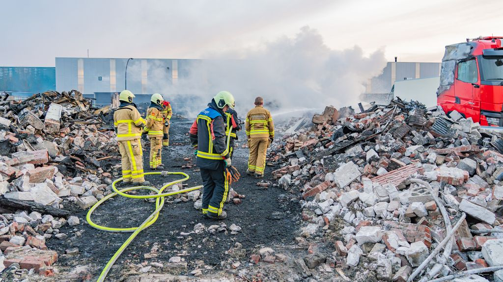 Foto: Ondernemers balen na verwoestende brand