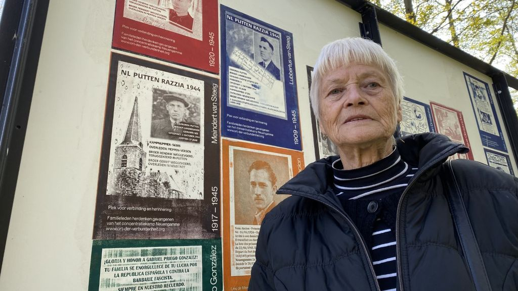 Foto: Cobie en Gerrie eren hun overleden vader in concentratiekamp: 'Heel emotioneel'