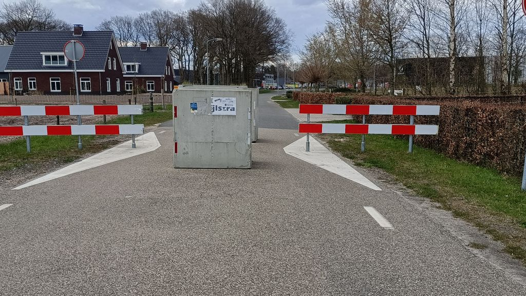 Foto: Blokkade Oosteinderweg wordt vooralsnog niet opgeheven