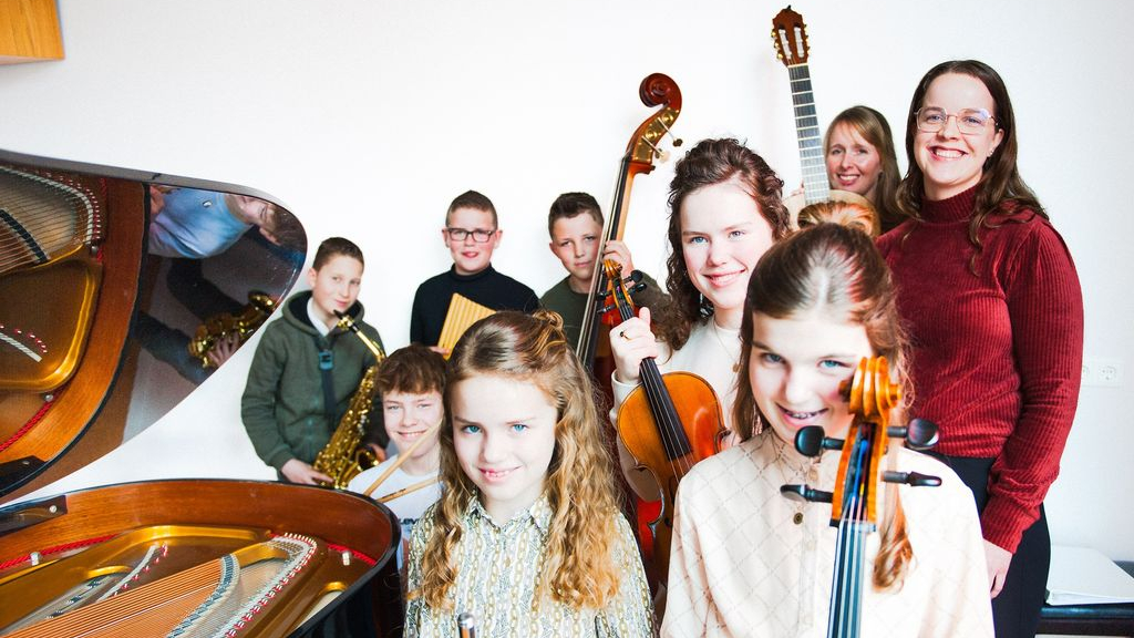 Foto: Muziekschool Barneveld viert einde van seizoen met 'Barneveld Proms'