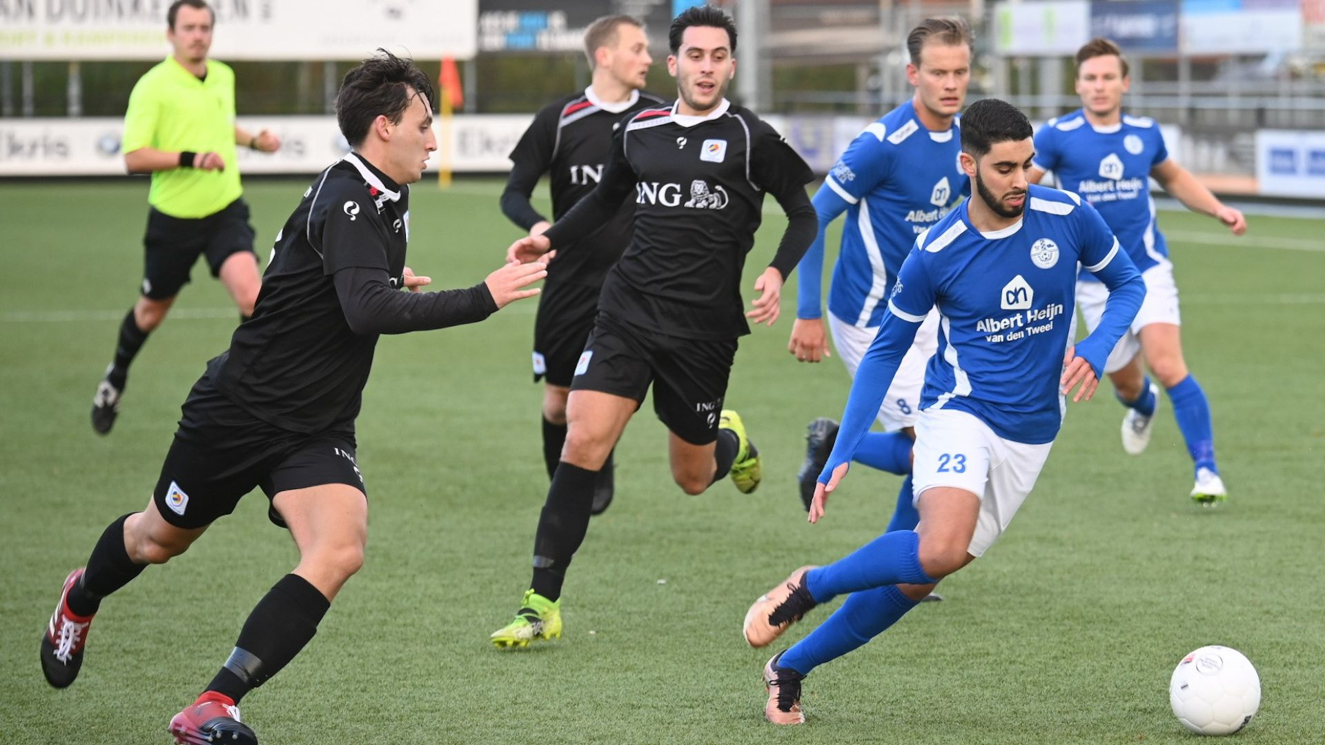 Foto: Eerste thuisnederlaag Veensche Boys