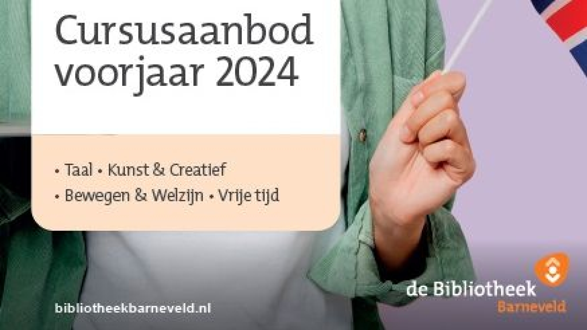 Foto: NIEUW CURSUSSEIZOEN BIJ BIBLIOTHEEK BARNEVELD