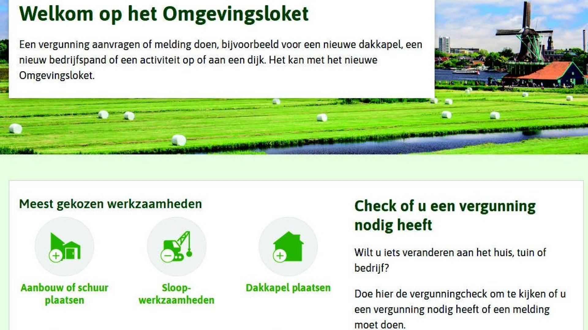 Foto: Nieuw: Digitaal Omgevingsloket gemeente Nunspeet