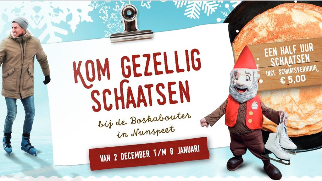 Foto: Kunstschaatsbaan komt naar Nunspeet