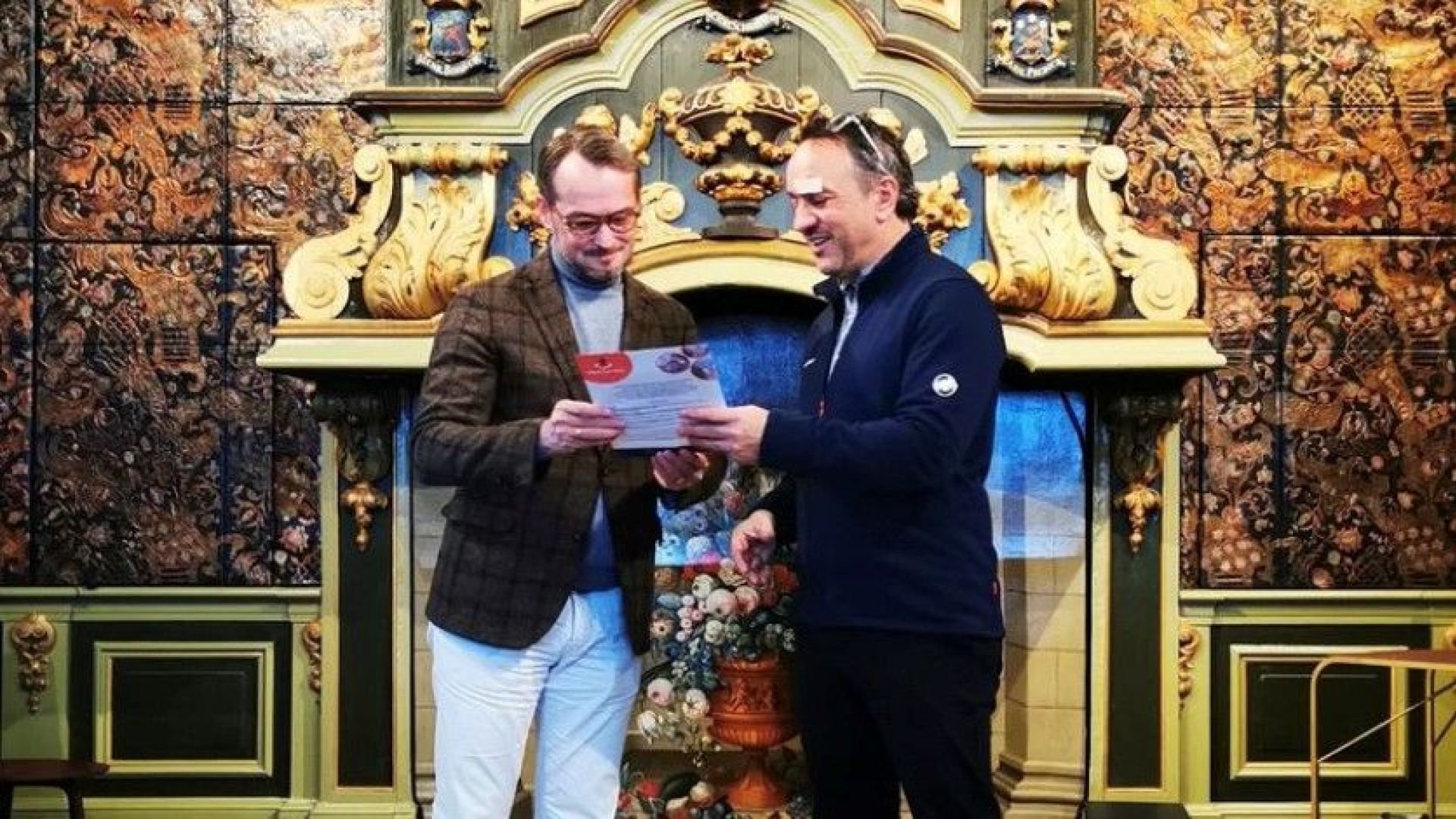 Foto: Feestelijke start City & Food Walk Harderwijk