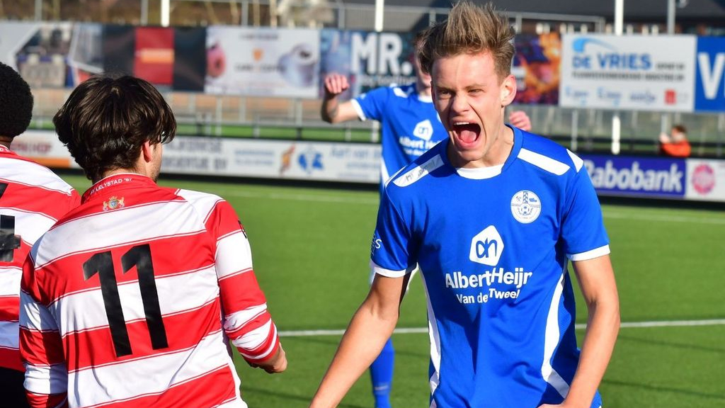 Foto: Zevenklapper voor de Veensche Boys