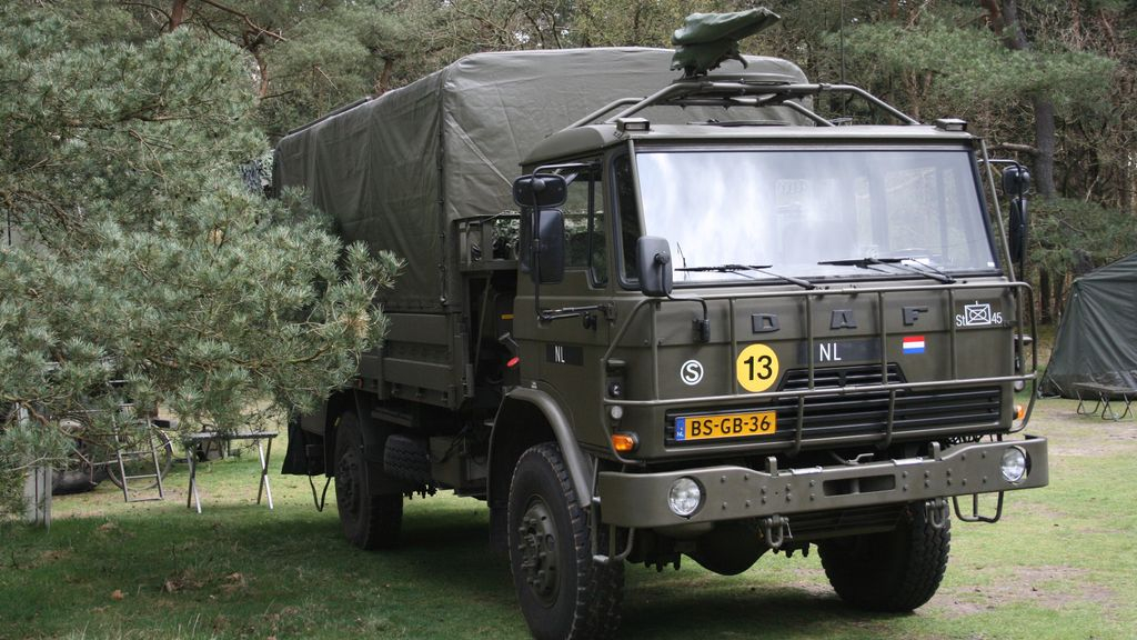 Foto: Militaire oefening op 20 en 21 september langs de A28