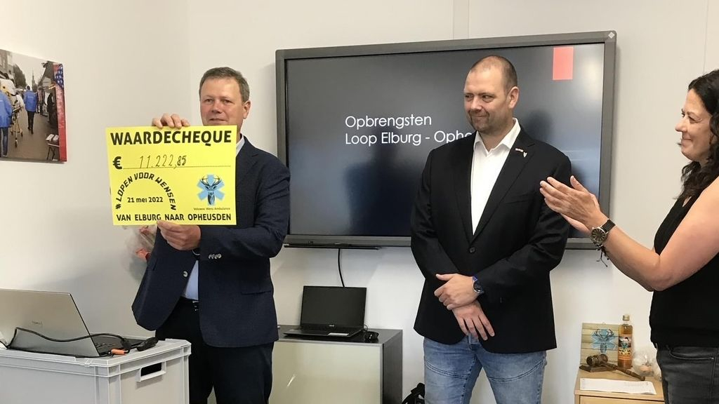 Foto: Opbrengst loopactie kan 25 nieuwe wensen in vervulling laten gaan