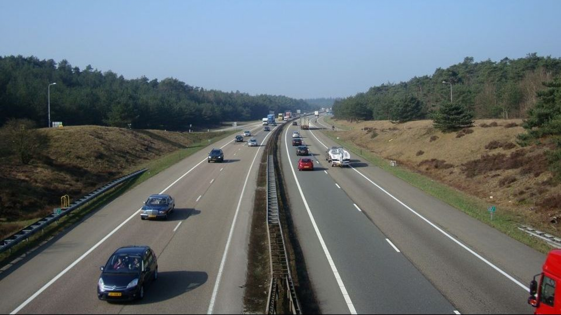 Foto: Komende week wederom werkzaamheden aan de A28 tussen Harderwijk en Epe