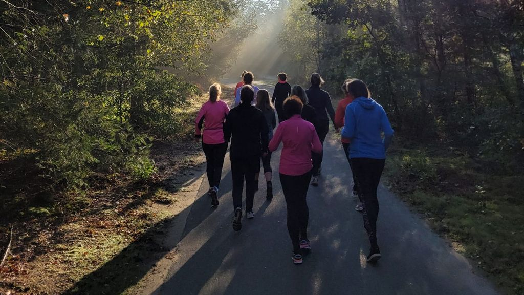 Foto: Wandelgroep voor beginners van start