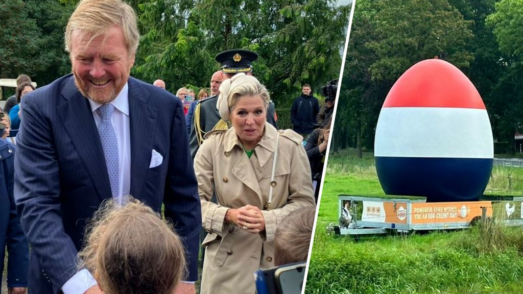 Foto: Ede heet koning en koningin welkom tijdens streekbezoek