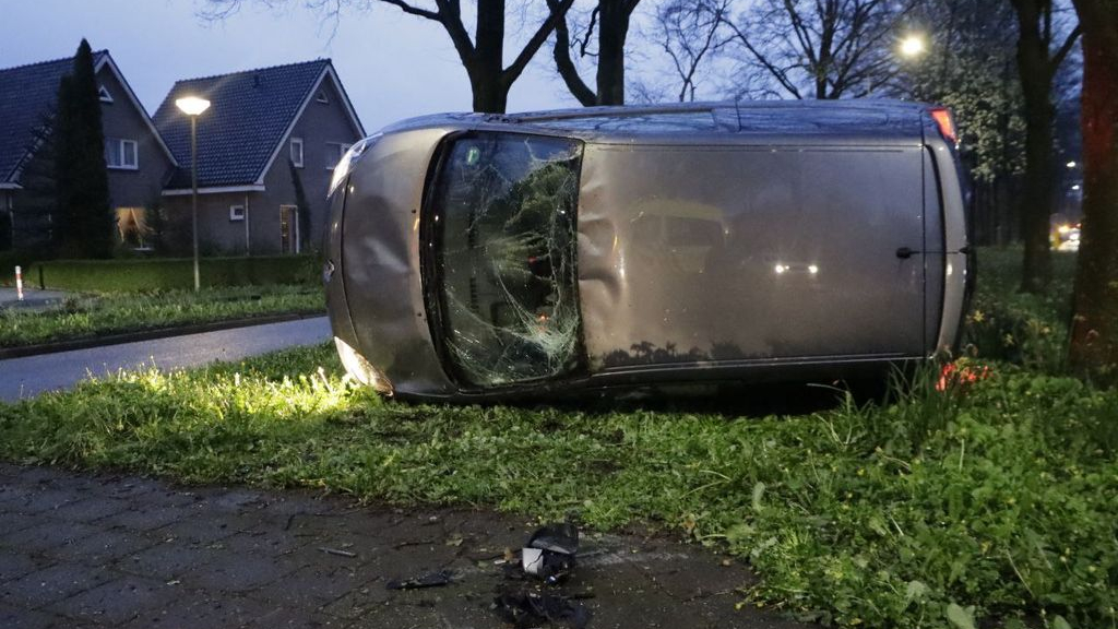 Foto: Eenzijdig ongeval Elburgerweg