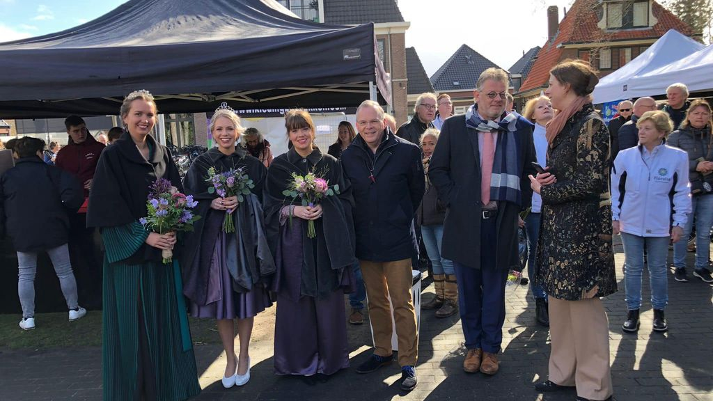 Foto: Voorthuizen Straalt geopend door Burgemeester Jan Luteijn