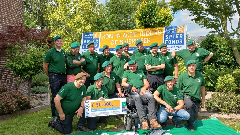 Foto: Oud-commando’s halen 50.000 euro op met hun ultramars van 1000 kilometer