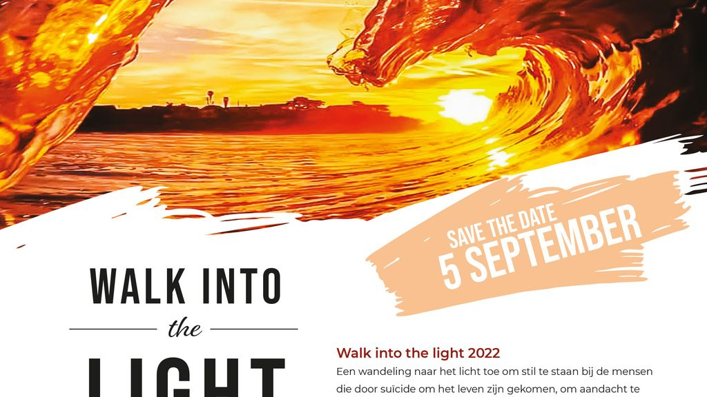 Foto: Walk into the light Harderwijk