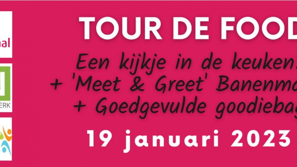 Foto: Vinden en gevonden worden tijdens de Tour de Food Banenmarkt