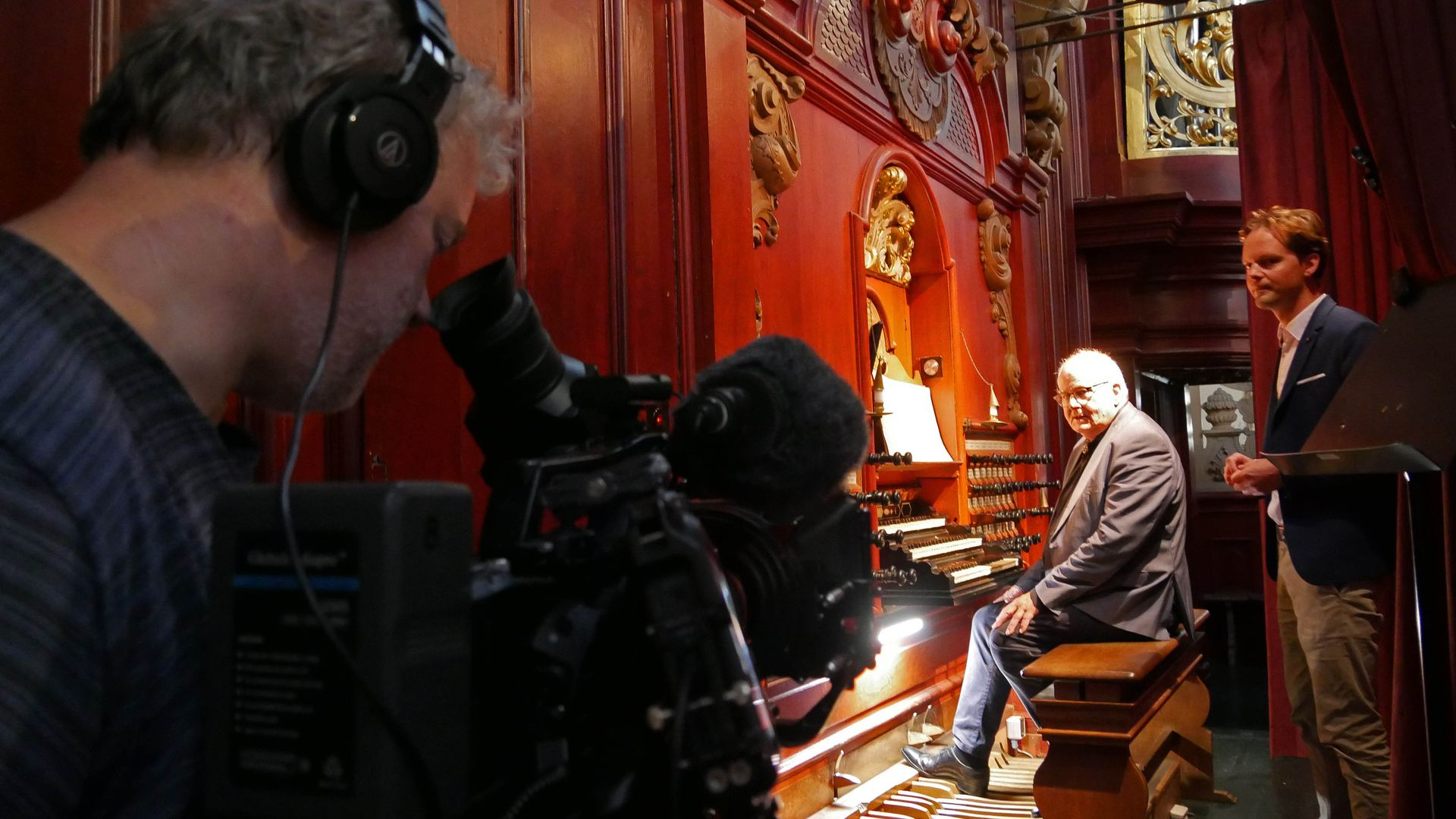 Foto: Orgelmuseum maakt documentaire over de organistenwereld