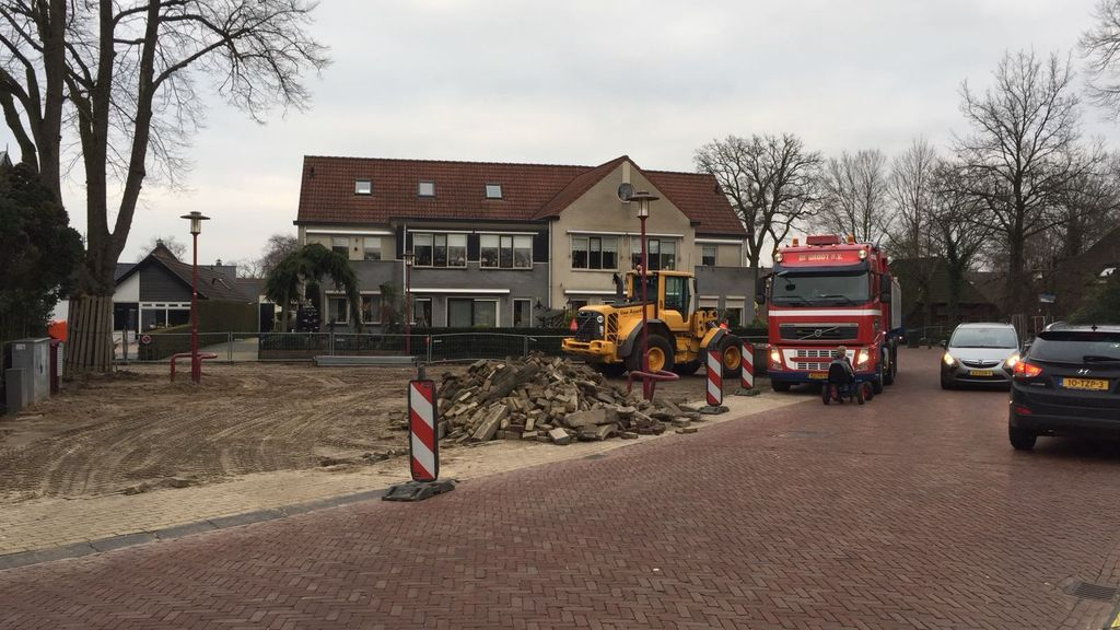 Foto: Herinrichting van De Brink in Elspeet pakt positief uit voor de gemeente