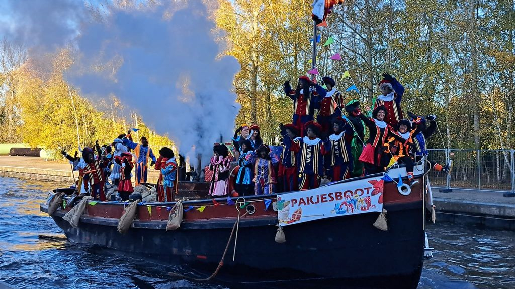 Foto: Sinterklaas aangekomen in Nijkerk