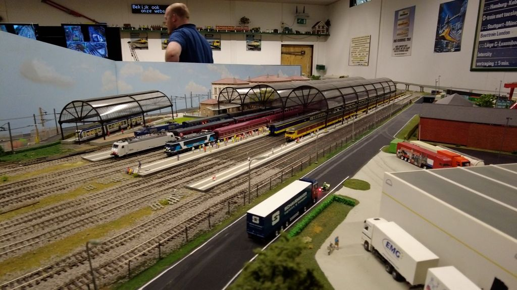 Foto: Showdagen bij modelspoorvereniging De Drijfstang