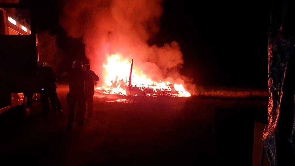 Foto: Brief burgemeester na brand in chalet voor statushouders