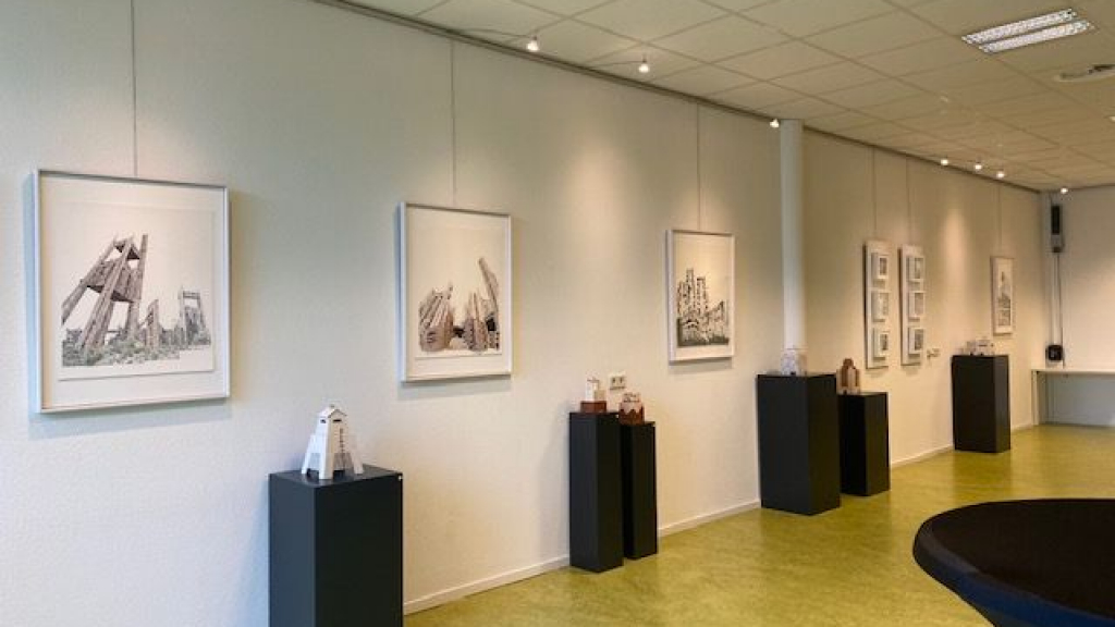 Foto: Diverse raakvlakken brachten de werken van Carla en Anneke samen tot een expositie