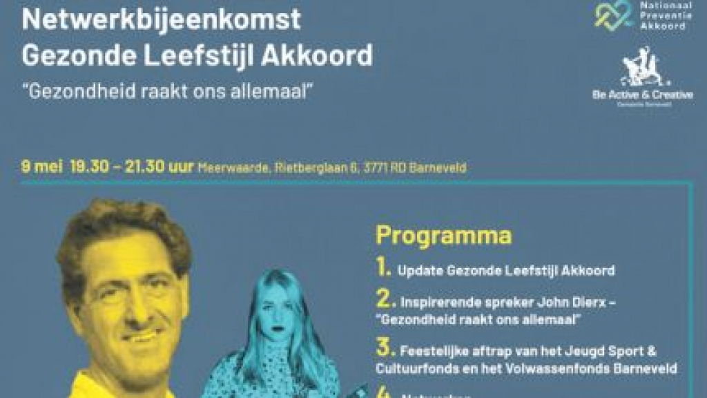 Foto: 9 Mei bijeenkomst ‘Gezondheid raakt ons allemaal’