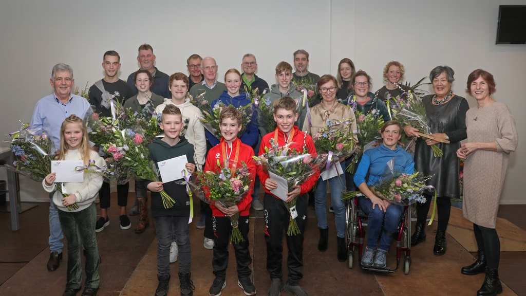 Foto: Feestelijke huldiging van de sportkampioenen van 2022
