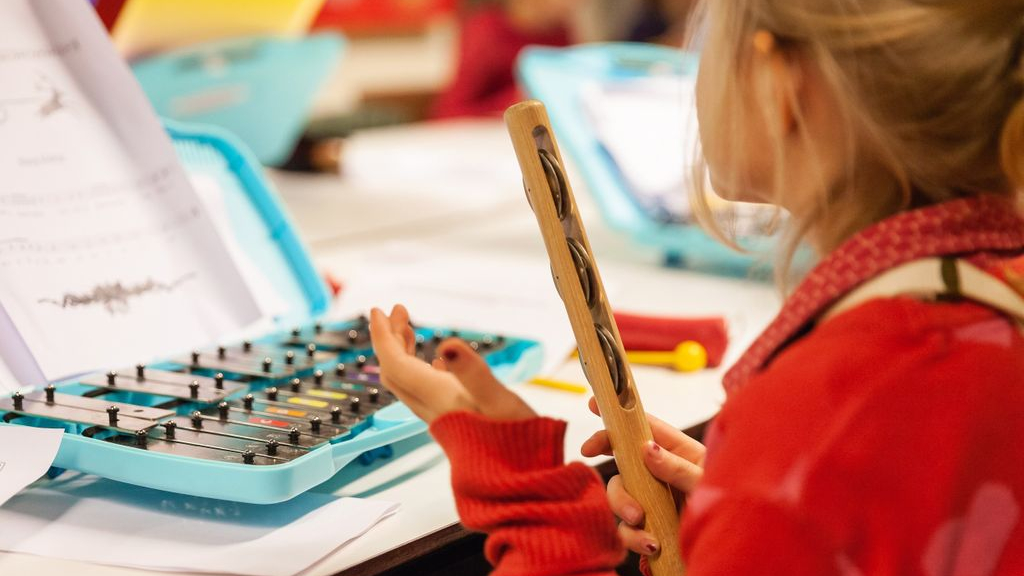 Foto: Basisscholen Nunspeet in het teken van muziekeducatie