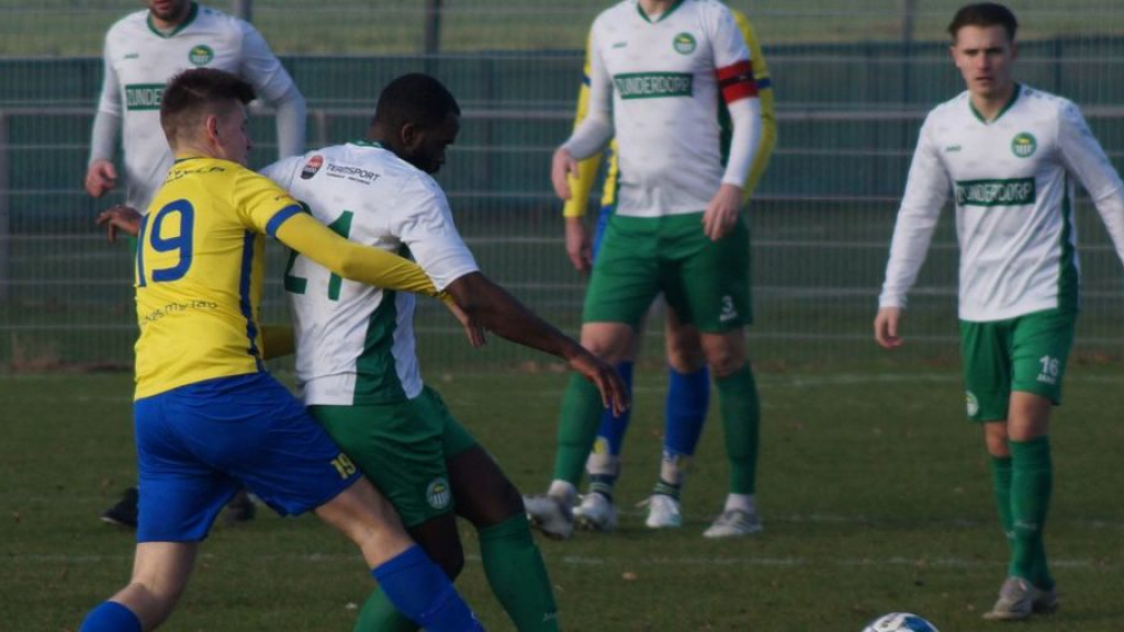 Foto: Nunspeet speelt gelijk tegen HBOK