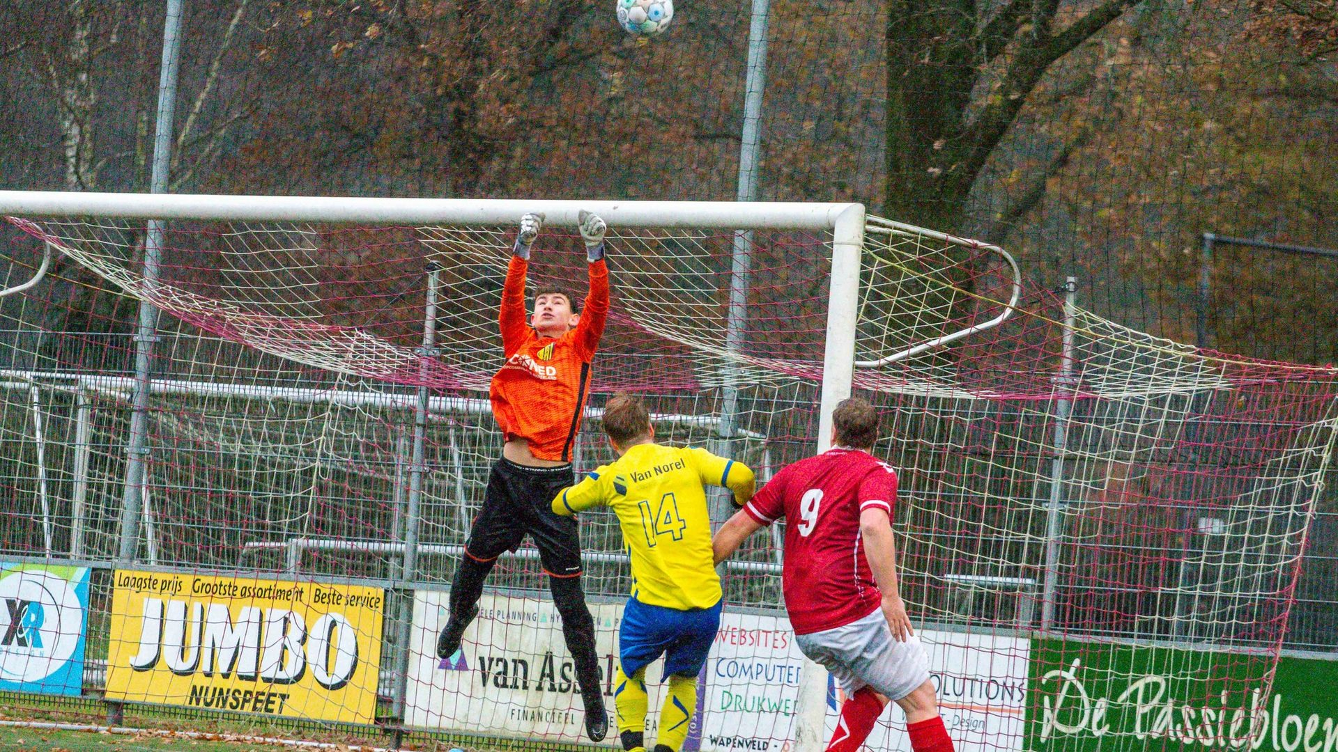 Foto: Hulshorst zet ook de laatste wedstrijd voor de winterstop om in winst