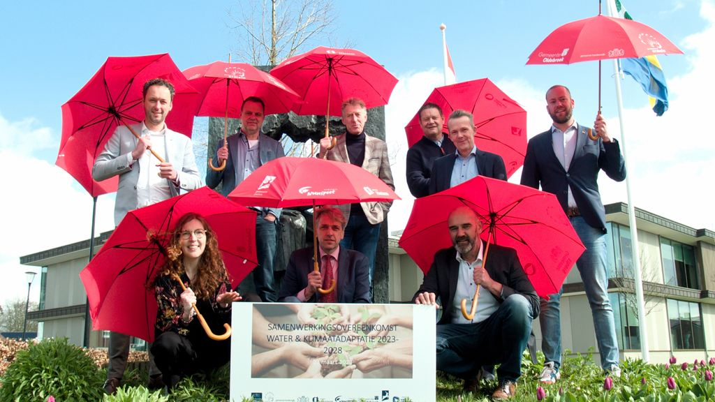 Foto: Noord-Veluwse gemeenten én waterschap blijven samenwerken aan een klimaat-robuuste regio