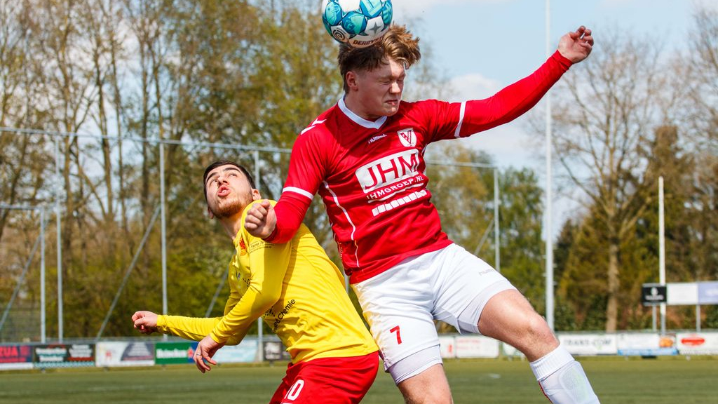 Foto: Verdienstelijk gelijkspel Hulshorst tegen koploper