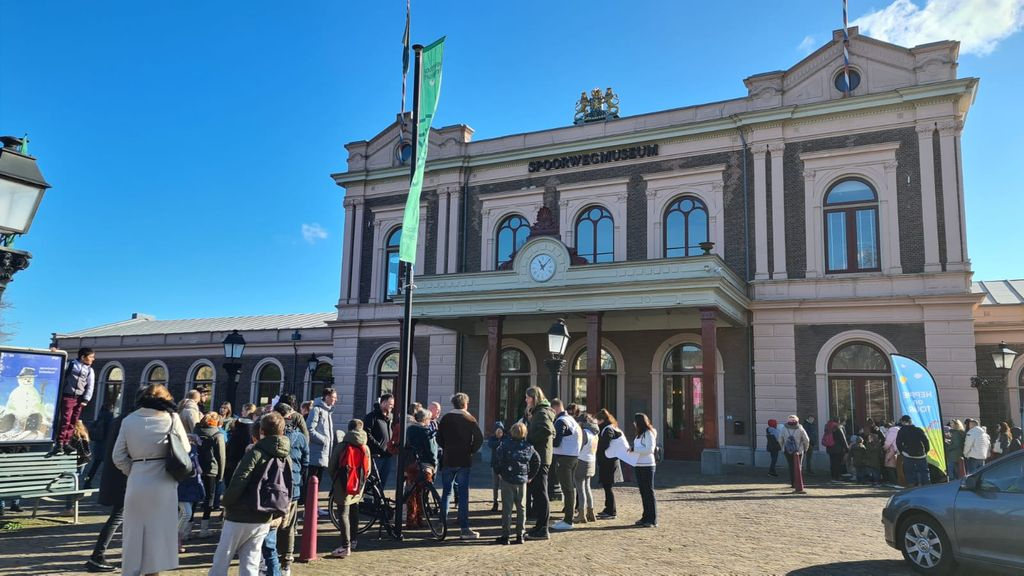 Foto: Heppie on Tour vanuit Nijkerk naar het Spoorwegmuseum in Utrecht