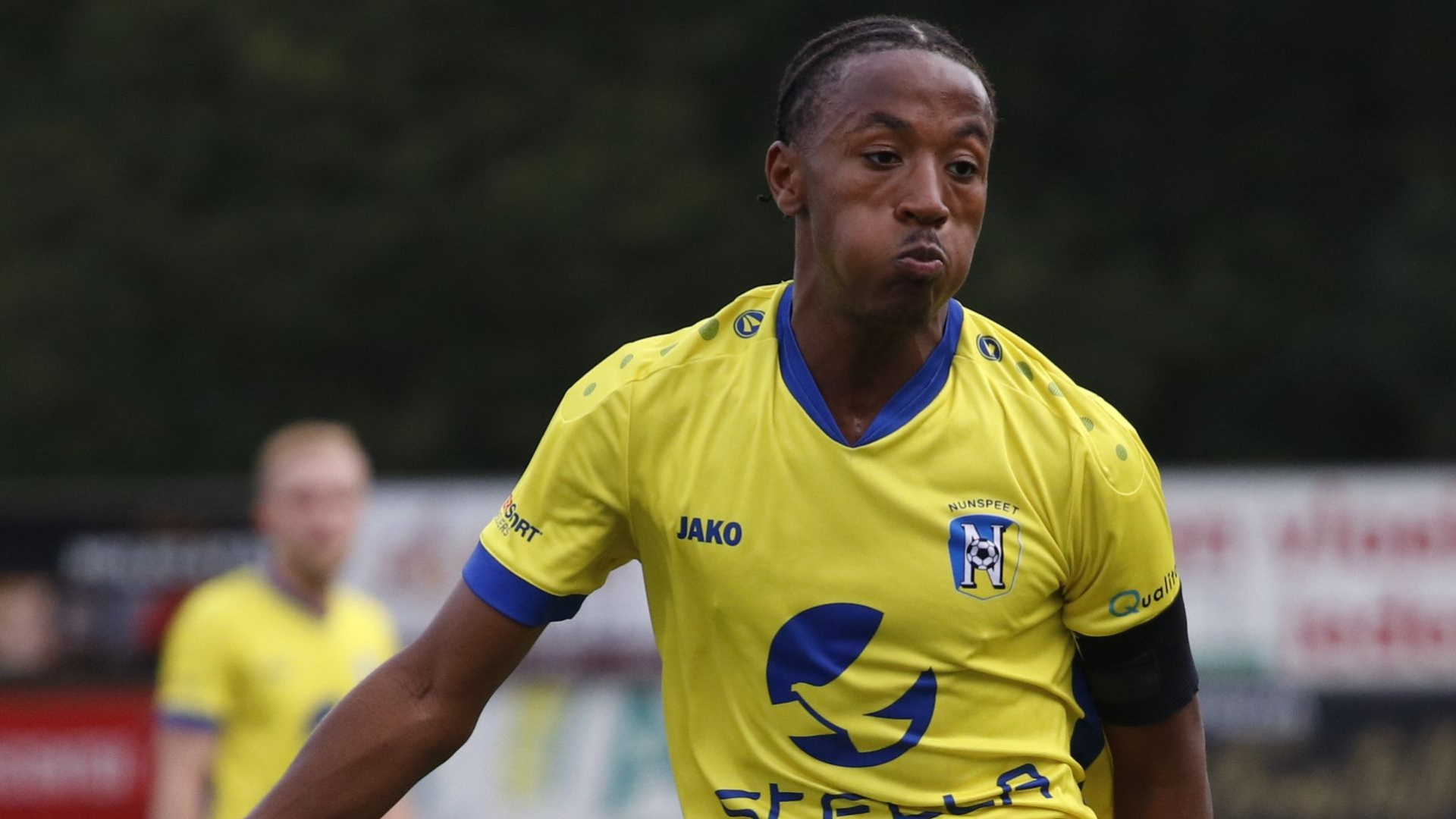 Foto: Nunspeet behaalt zwaar bevochten punt, maar is hard-leers