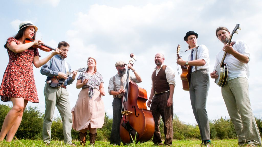 Foto: Rosine Bluegrass Band te gast bij Countryland Sessions