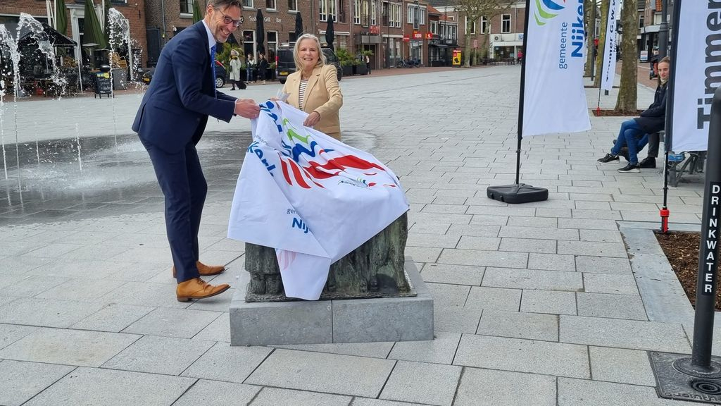 Foto: Plein Nijkerk heropend