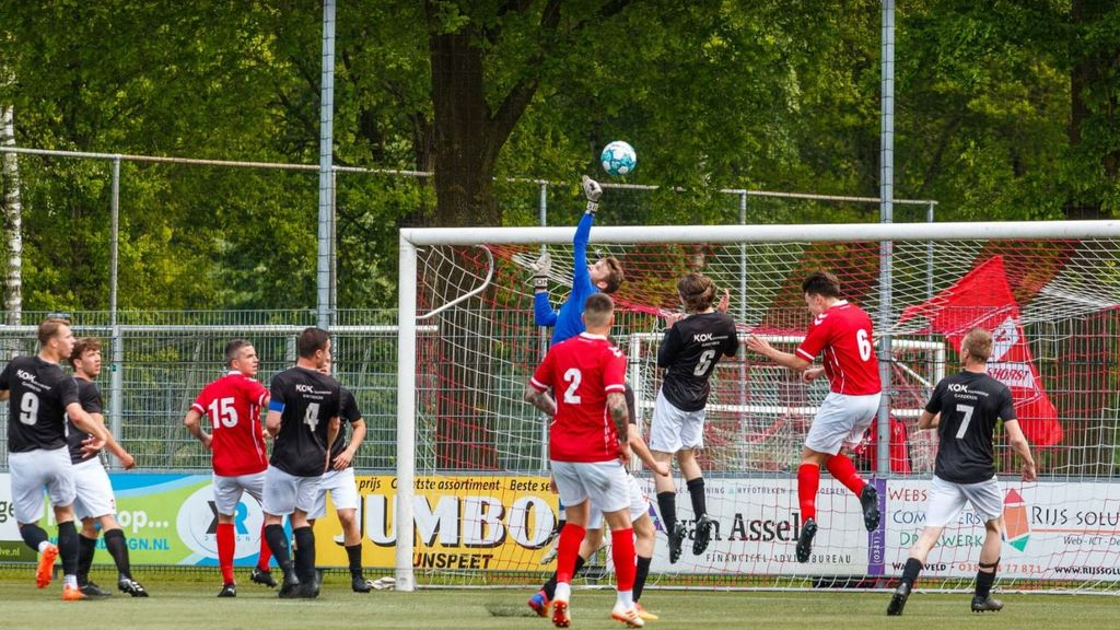 Foto: Winst bij VV Hulshorst, maar ook degradatie