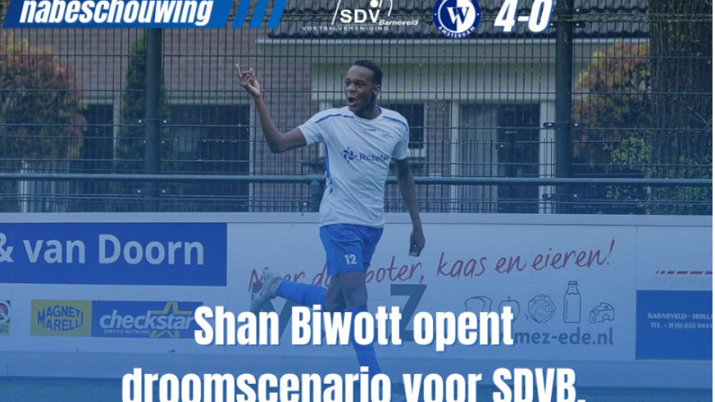 Foto: SDVB wint ruim van WV-HEDW 4-0