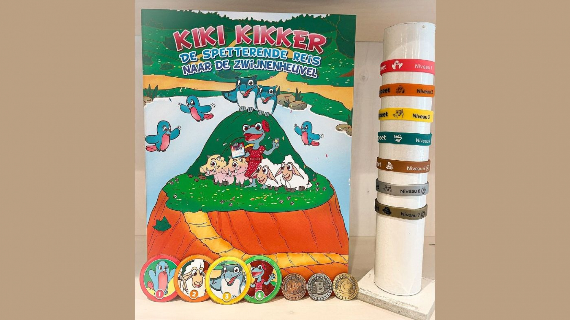 Foto: Nieuw zwemlesconcept met Kiki Kikker in Nunspeet