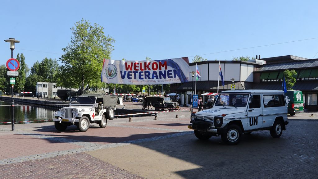 Foto: Geslaagde Veteranendag in Nijkerk, ondanks tegenvallend bezoekersaantal