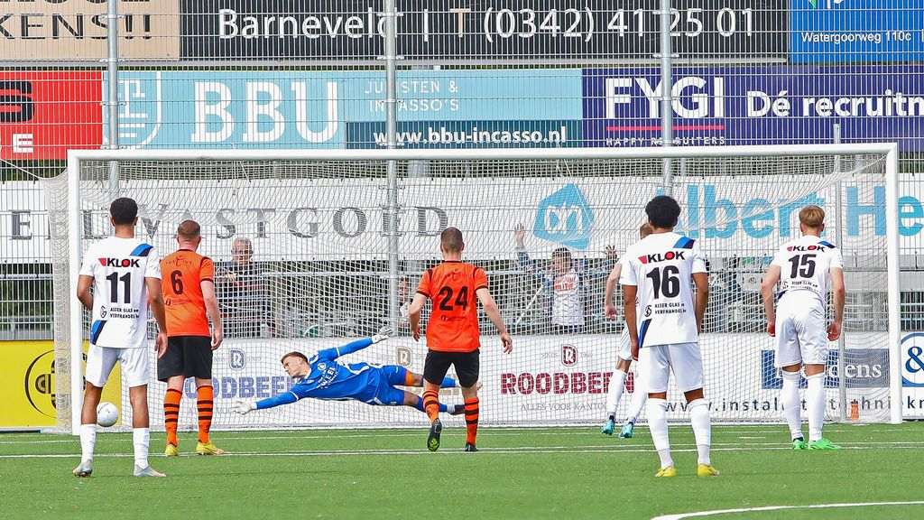 Foto: Sparta Nijkerk verliest van koploper ACV Assen met 2-3 in strijd om derde periodetitel