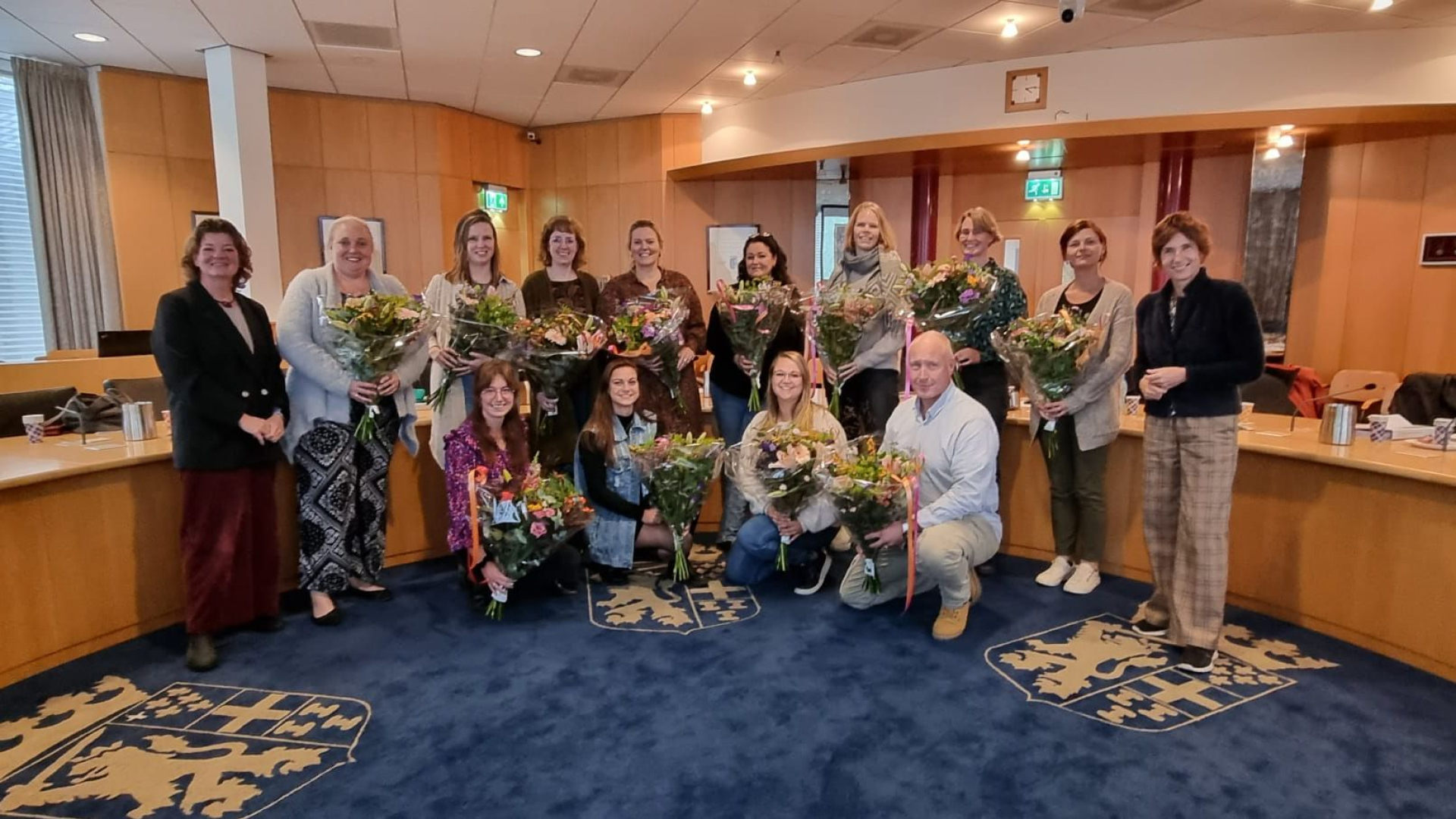 Foto: Certificaten uitgereikt aan aandachtsfunctionarissen