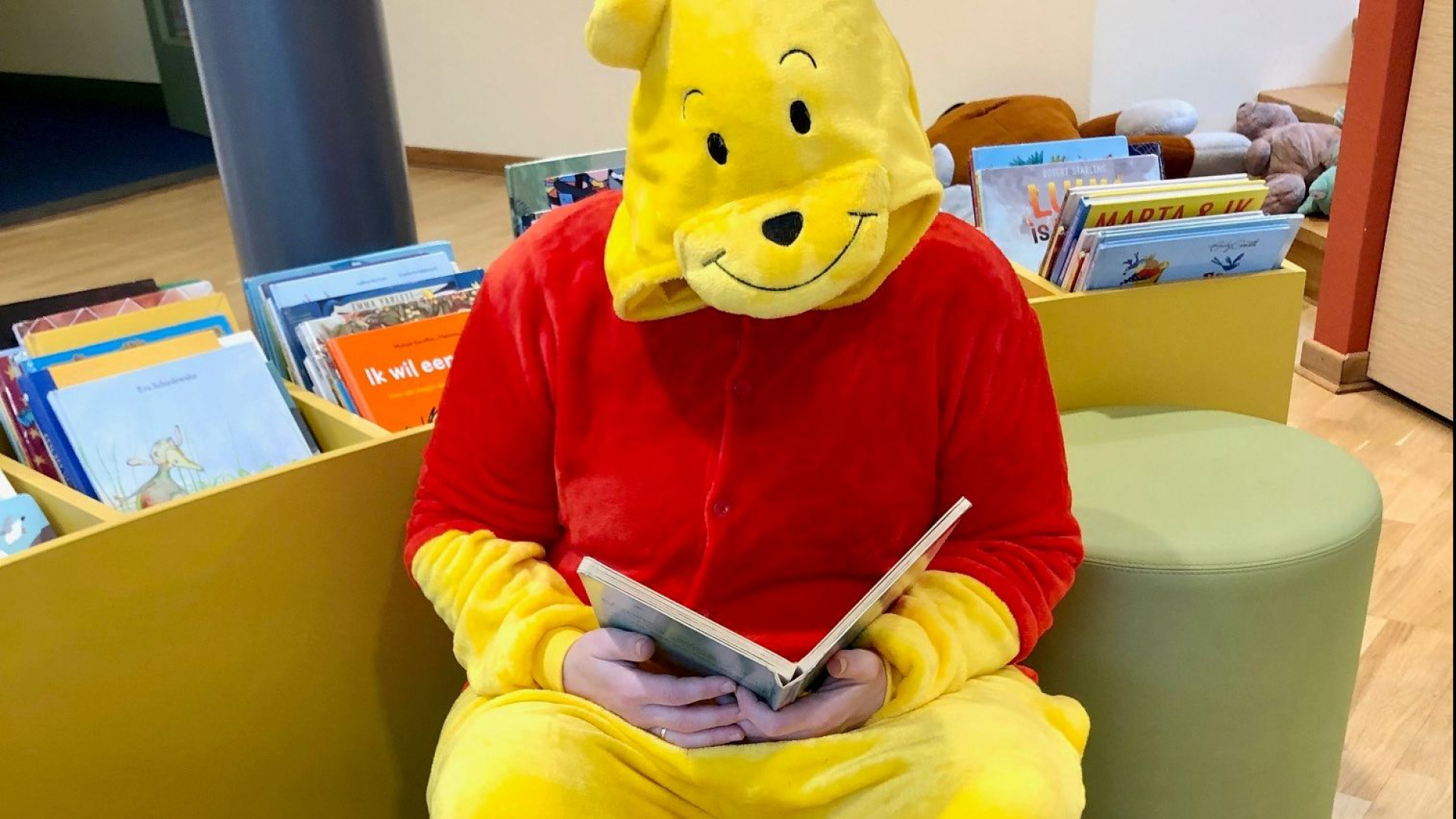 Foto: Vossenjacht met kinderboekfiguren