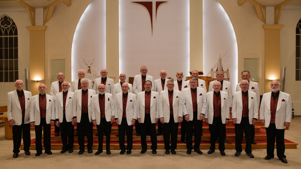 Foto: Kerstmatinee Nunspeets Mannenkoor met samenzang