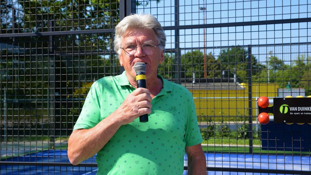 Foto: TV Sparta Nijkerk  opent drie nieuwe padelbanen