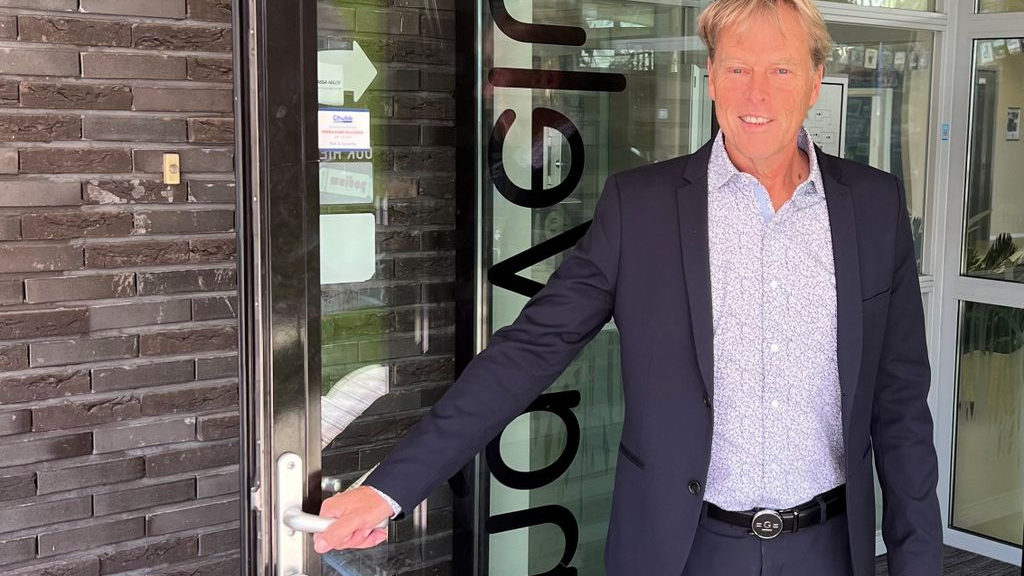 Foto: Koos Meijerink tijdelijk aan het roer bij Veluvine