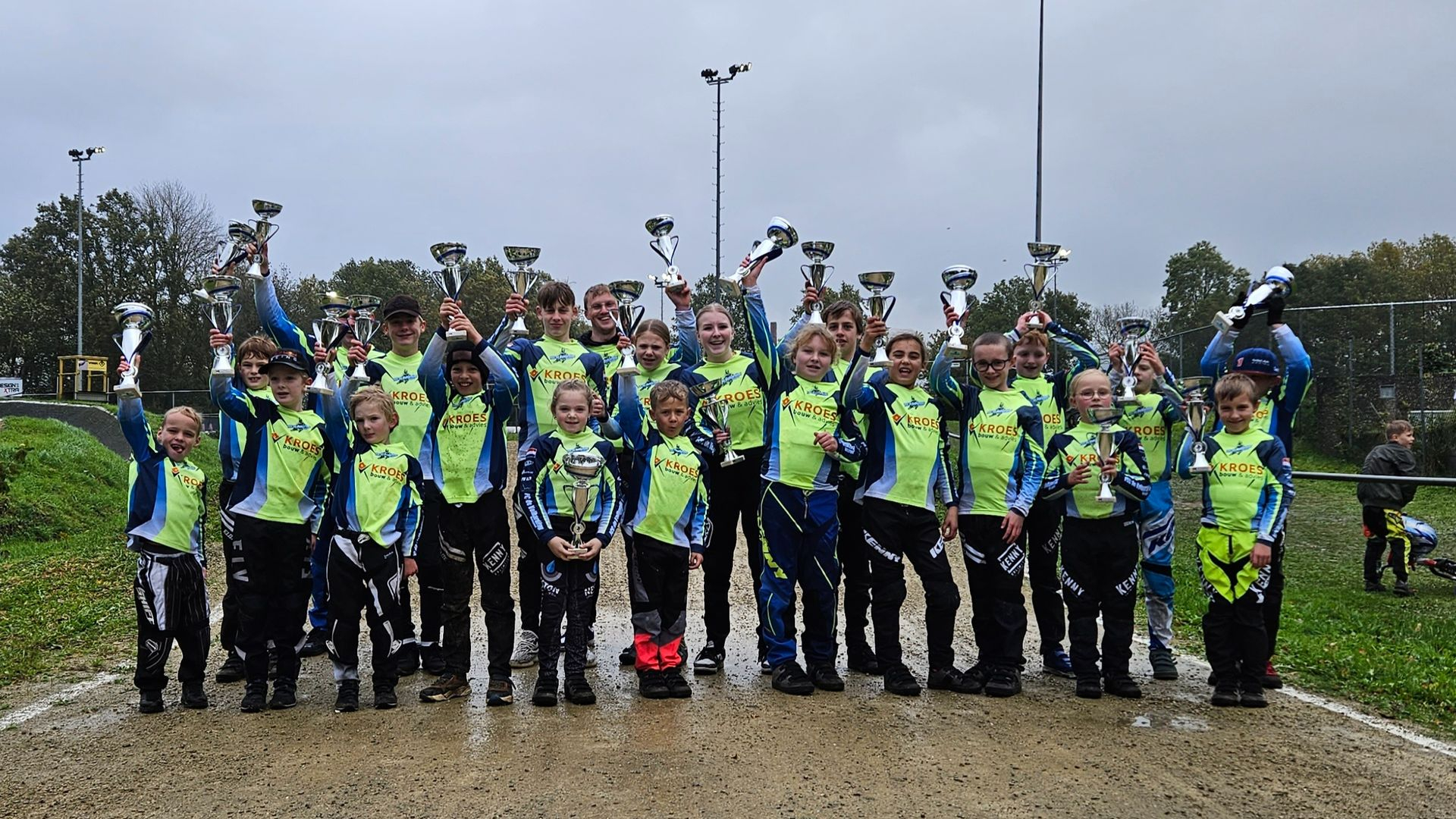Foto: FCC De Volharding in de prijzen bij districtwedstrijden BMX